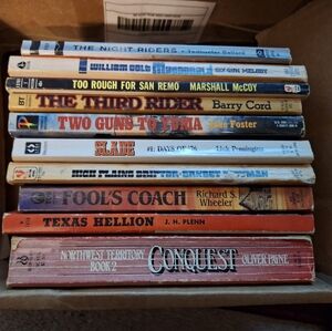Vintage Western Paperback Books-Bundle #2...10 Books